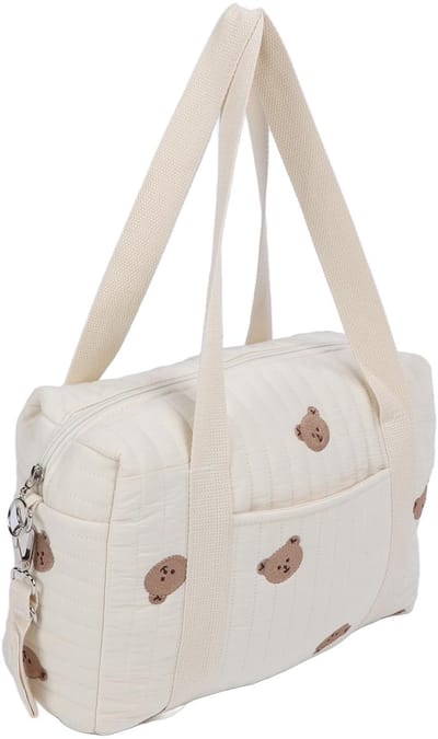 Tomotato Kinderwagen Opbergtas - Universele Luier Tas voor Reizen - Duurzaam en Ruim - Beer Bag