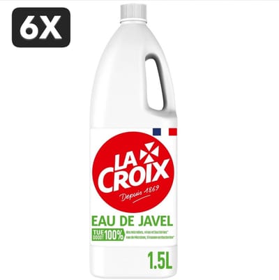 6 x La Croix Javel Bleekwater 1,5L