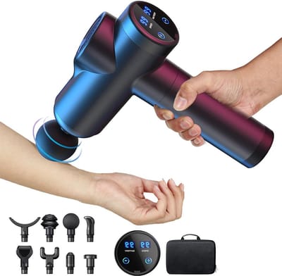 MKSS® Massage Gun Professioneel - Massage Apparaat - Massagegun - Zwart