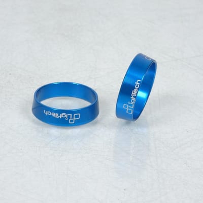 Paire inserts embout guidon bleu Lightech pour scooter Yamaha 400 X-Max R 2013 à 2017 RKTM300 Neuf