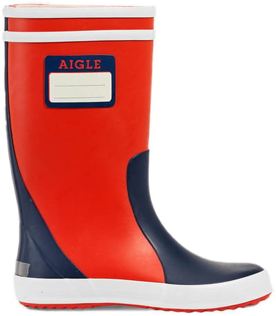 AIGLE Laarzen Aigle Lolly-Pop Label Kleurblok marineblauw/rood