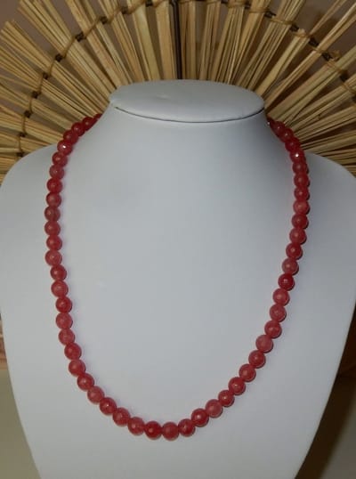 Aardbei Kwarts Collier
