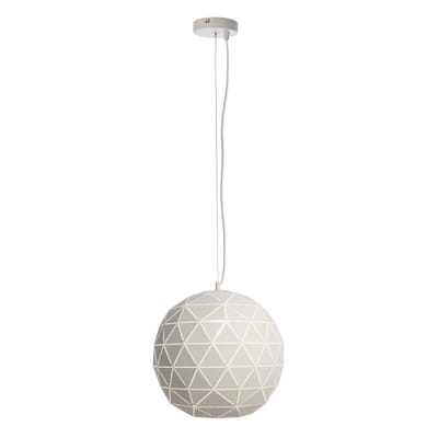 Deko-Light Asterope Round 400 - Hanglamp Metaal - Rond - Mat Wit - Modern - Geschikt voor LED