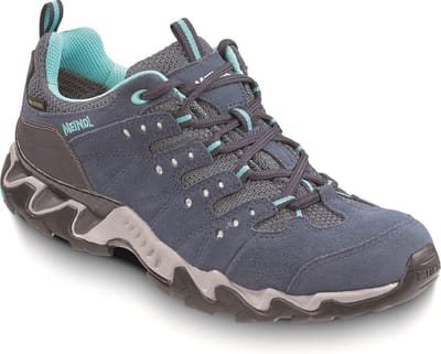 Meindl Portland Lady Gore-Tex Wandelschoen - Dames waterdichte lage wandelschoenen - Marine Türkis
