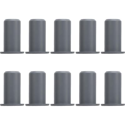 10 stuks Kabelgeleidingskit voor Starlink Siliconen Kabeldoorvoer Tules Muurdoorvoer voor Starlink Serie Kabel 0.75in grijs