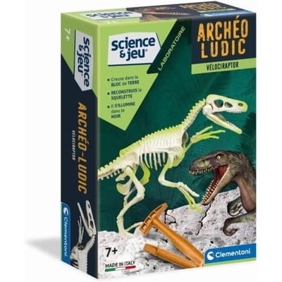 Clementoni - Science & Jeu - Archéo Ludic - Vélociraptor