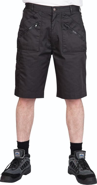 Portwest Action Korte Broek S889 - Zwart - S