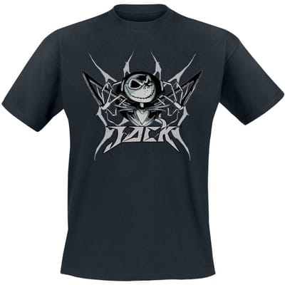 The Nightmare Before Christmas - Disney T-shirt - Jack - M tot 3XL - voor Mannen - zwart