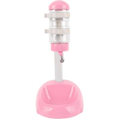 Distributeur d'eau et gamelle pour animaux de compagnie sur pied Hauteur 500 ml Distributeur d'eau automatique sur pied pour chiot