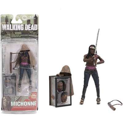 Film The Walking Dead Karakters Rick Crimes Michonne Bungee Ford PVC Actiefiguur Verzamelbaar Model Speelgoed 15cm no box