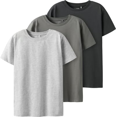 NAME IT - TKMJOX 3P SS TOP NOOS - Jongens - Blouses