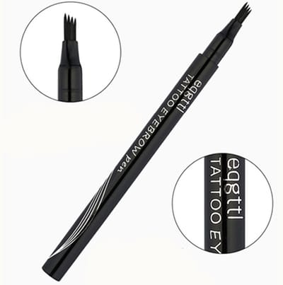 BRUIN 4 Tips Microblading Wenkbrauwpen - Waterbestendig Wenkbrauw Pen - Eyebrow Tattoo Pen - Waterproof