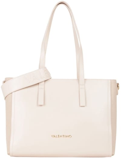 VALENTINO Schoudertas Handtas Sylvia Re Shopping Bag Ecru Beige