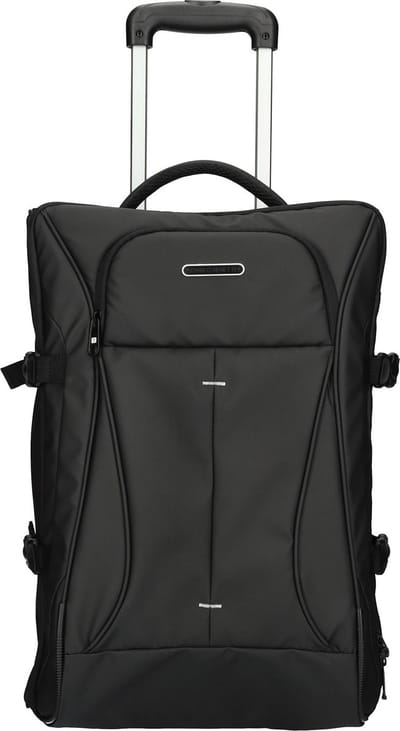 Enrico Benetti Northern - Reistas op Wielen – Reiskoffer - Reistrolley - Handbagage – 47255 – Zwart – afm 35x25x50 cm