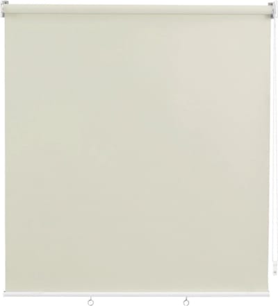 Rolgordijn - Beige - 100x140cm - Verduisterend - Waterafstotend - Zonder boren