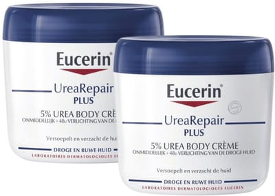Eucerin Urea Repair Plus Bodycrème 5% Urea Pot 2x450ml