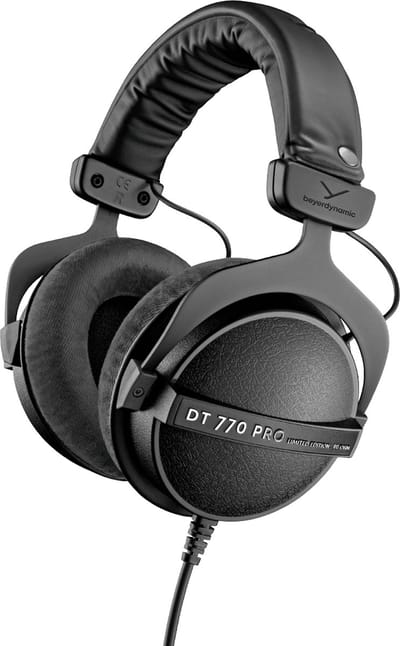 Beyerdynamic DT 770 Pro - 80 Ohm - Zwart - Studio Koptelefoon