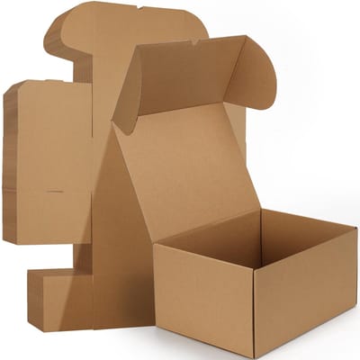 Dailygoods- Verzenddoos - 15 Stuks - 30,5x22,9x15,3 cm - Kartonnen Dozen - Verpakkingsmateriaal - Geschikt voor Verzending - Recyclebaar Karton - Verpakkingsdozen