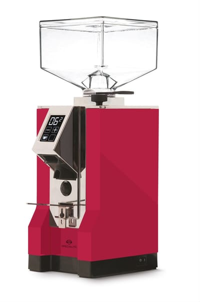 Eureka Mignon Specialita (16CR) koffiemolen chroom / framboos