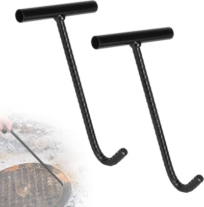 Haken voor boxen met T-handvat, 30 cm, ideaal voor afvalwater en zware toepassingen