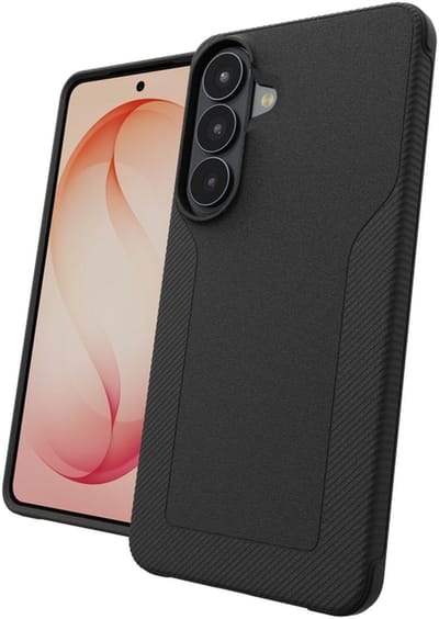 ZAGG Luxe Hoesje Geschikt voor Samsung Galaxy S26 Plus - Grafeen Back Cover - 3M Valbescherming - Zwart