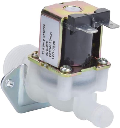 Elektrische Magneetklep - Waterklep - Thuisgebruik - Eenvoudige Installatie - 3/4 inch - Zwart
