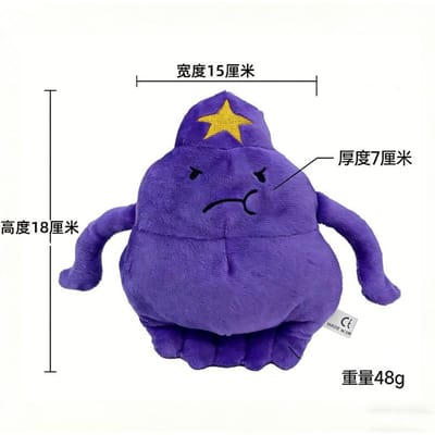 Schattige Adventure Time Pluche Speelgoed Bundel Zachte Knuffeldieren Poppen met Finn Groene Kikker Paarse Beer Perfect Verjaardagscadeau Cartoon Fans Verzamelaars 17-20cm