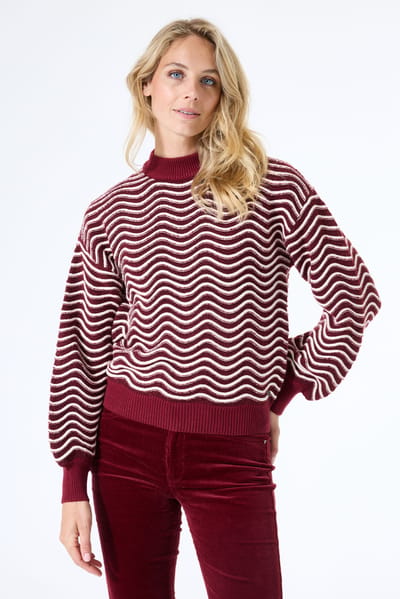 Tripper Dames Trui Rood - Maat XS