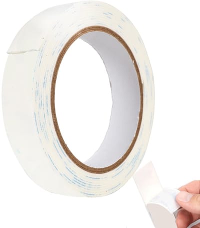 Dailygoods - Dubbelzijdig plakband voor sterke bevestiging binnen en buiten, dubbelzijdig, extra sterk, dubbelzijdig, bevestiging van voorwerpen, voor montage van zware voorwerpen (19 mm x 3 m)