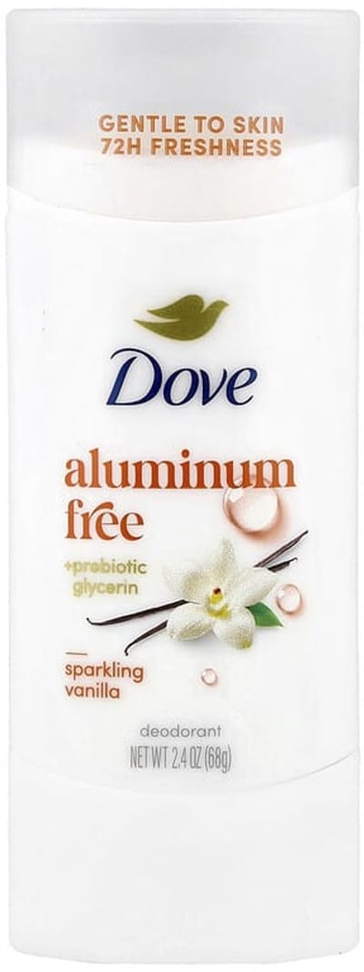 Dove, Deodorant zonder aluminium, Sparkling Vanilla, 68 g