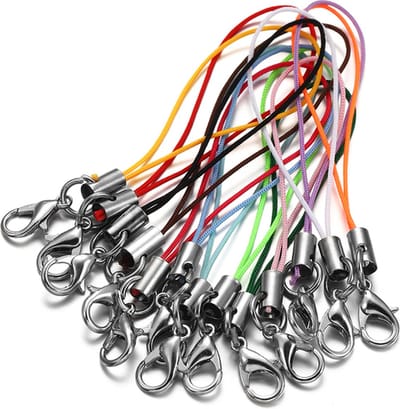 Hiden - Sleutelhanger koord - Telefoonkoord - Universeel - Camera - Kamperen - Sleutelkoord - Unisex - Mixed - 20 stuks