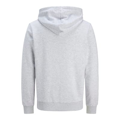 Jack & Jones - Heren Vest Jor Tango Zip Sweat Hood - Grijs - Maat S