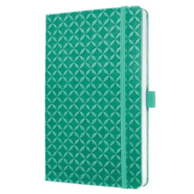 Sigel notitieboek Jolie - FLAIR - A5 - hardcover - 174 pagina's - gelinieerd - 80 grams papier - Mint Green - SI-JN133