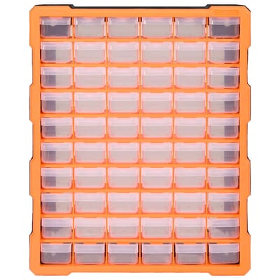 vidaXL - Organiser - met - 60 - lades - 38x16x47,5 - cm