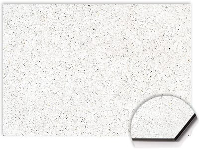 KitchenArt - Azure Blossom Tile - Inductie Beschermer - 86x52 cm - Kookplaat Beschermer - Luxe Afdekplaat Inductieplaat - Anti-slip & Oprolbaar - Beschermmat Inductiekookplaat