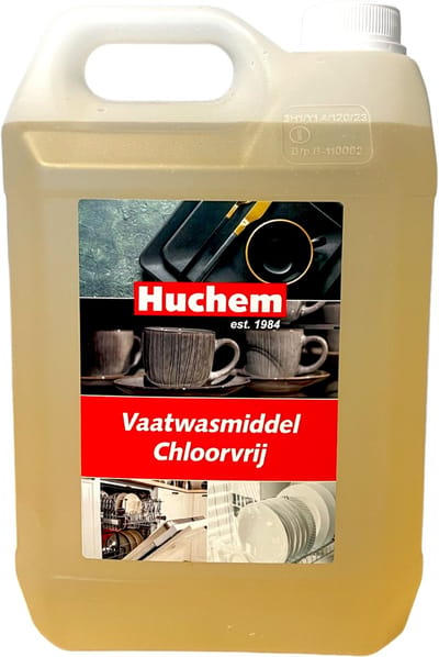 Vaatwasmiddel | Chloorvrij | 5L | Horeca | Vloeibaar | Catering | Hotel | Universeel | Geconcentreerd | Vaatwasmachine