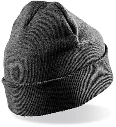 Result Recycled Woolly Ski Hat RT929 - Charcoal - One size
