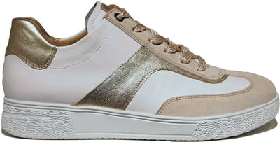 Hartjes beige dames sneakers
