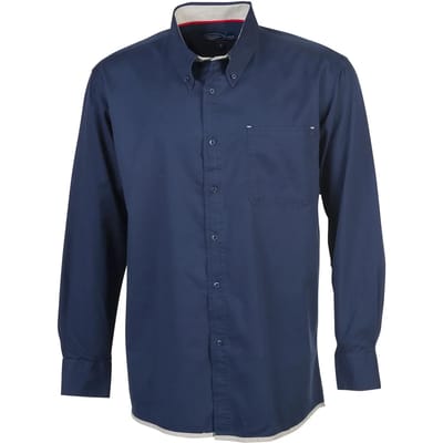 Hemd met lange mouwen 100% katoen Pen Duick
