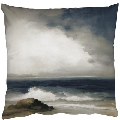 Sierkussens - Kussentjes Woonkamer - 50x50 cm - Zee - Rotsen - Storm