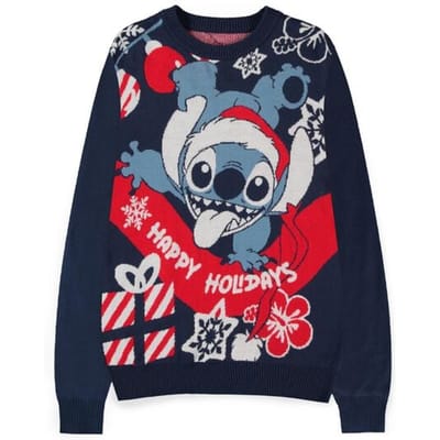 Lilo & Stitch - Disney kersttrui - Santa - L tot XXL - voor Mannen - meerkleurig