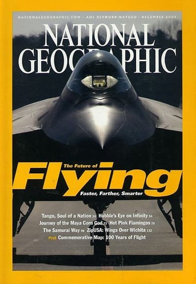 NATIONAL GEOGRAPHIC DECEMBER 2003 EDITIE ENGELS TIJDSCHRIFT MAP INCLUDED POSTER MASTER OF THE SKY