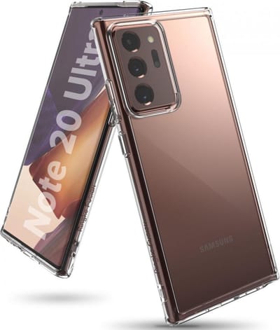 Ringke Fusion Hoesje Geschikt voor Samsung Galaxy Note 20 Ultra Transparant