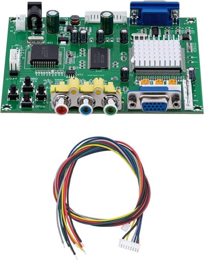 Arcade Game RGB/CGA/EGA naar VGA HD Video Output Converter voor Arcade Monitor en Projector met Hoge Resolutie