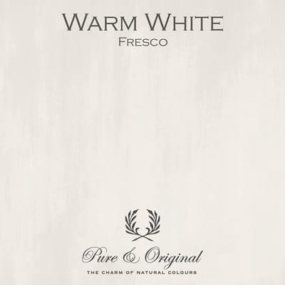 Pure & Original Fresco Kalkverf Warm White 1 L