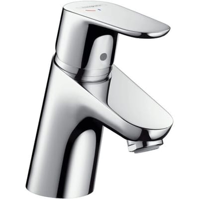 hansgrohe Focus - Wastafelmengkraan - Ééngreeps bediening - CoolStart energiebesparend - Met trekwaste - 70mm - Chroom