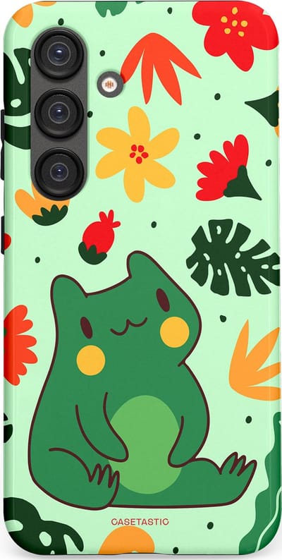 Casetastic Hoesje Geschikt voor Samsung S25 - Stijlvolle Beschermende Duo-layer Case - Kwaakje