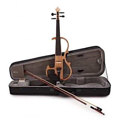 Elektrische Viool van Gear4music, Naturel