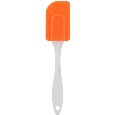 Siliconen Spatels Botercrème Schraper Hittebestendig Keuken Cake Bakken Menggereedschap(Oranje) oranje
