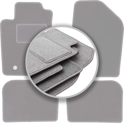 Grijze automatten voor: Toyota Avensis II T25 stationwagen, liftback, sedan (2003-2009)